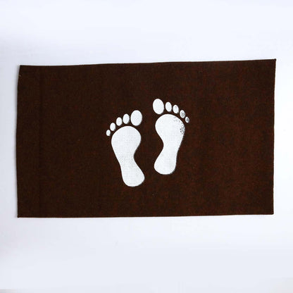 Brown Footsteps Carpet