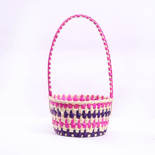 Bubblegum Pink Basket
