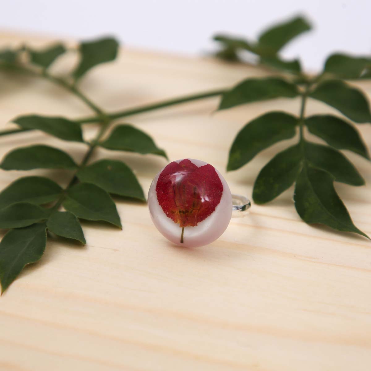 Bougainvillea Petal Ring