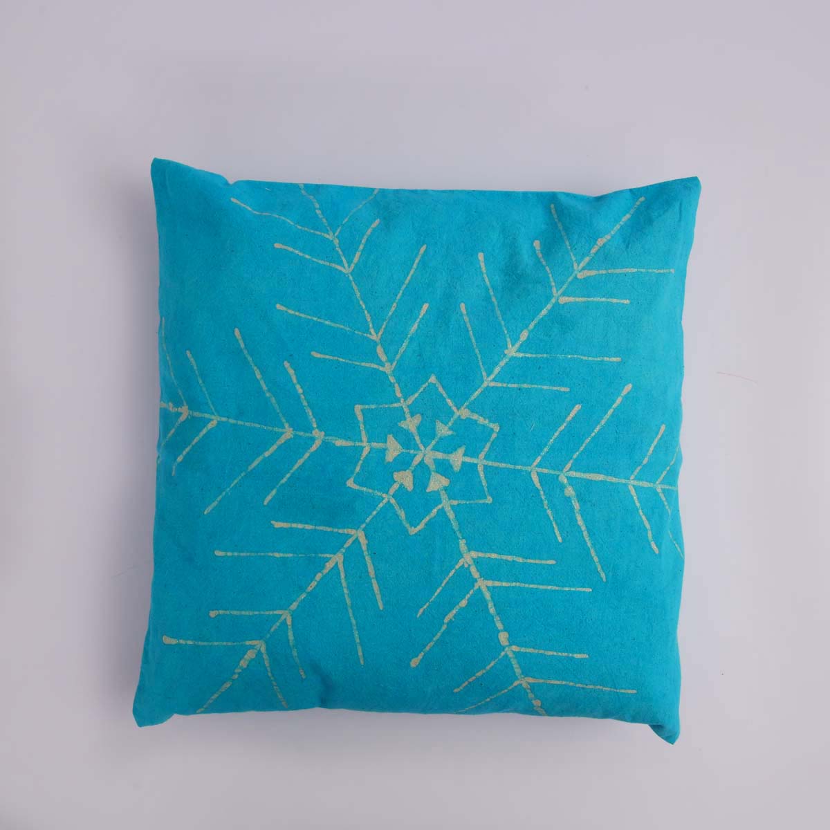 Blue Christmas Runner & Cushion Cover Set