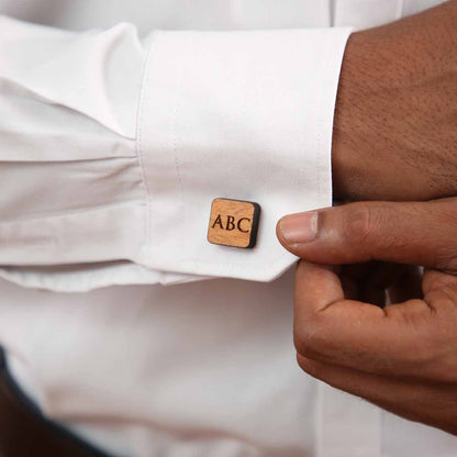 Line Pattern Cufflinks