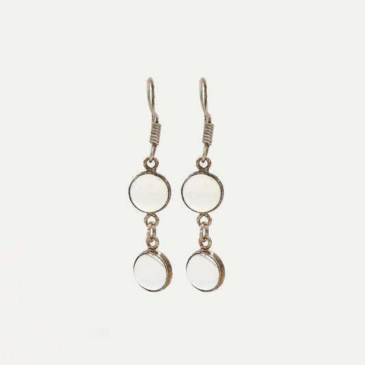 Moonstone Drop Earrings