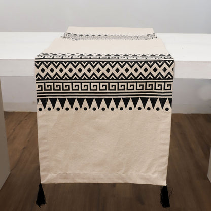 Monochrome Table Runner