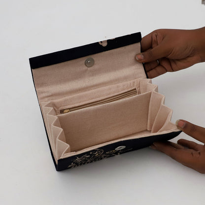 Starry Night Batik Clutch