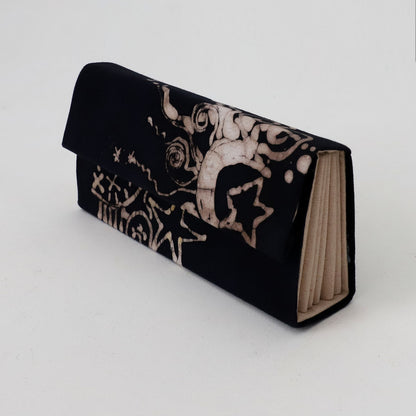 Starry Night Batik Clutch
