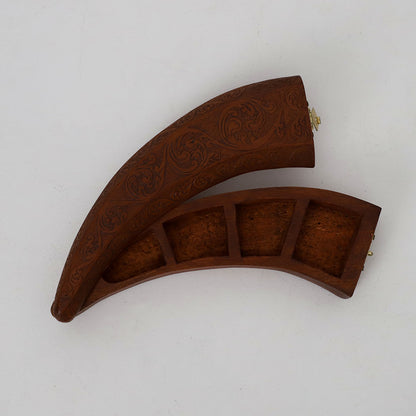 Ivory Tusk Wooden Box