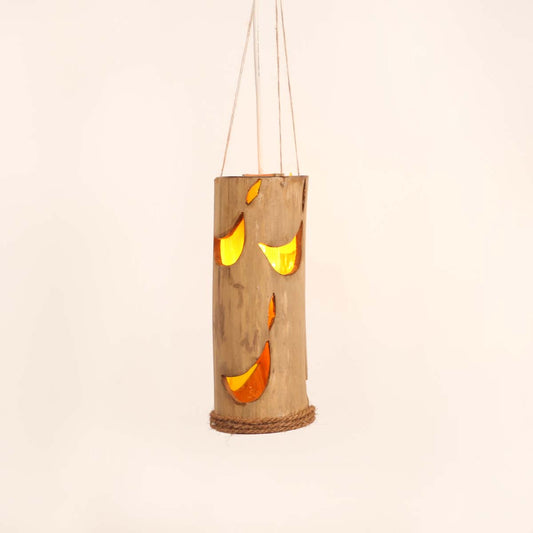Bamboo Cut Out Lantern