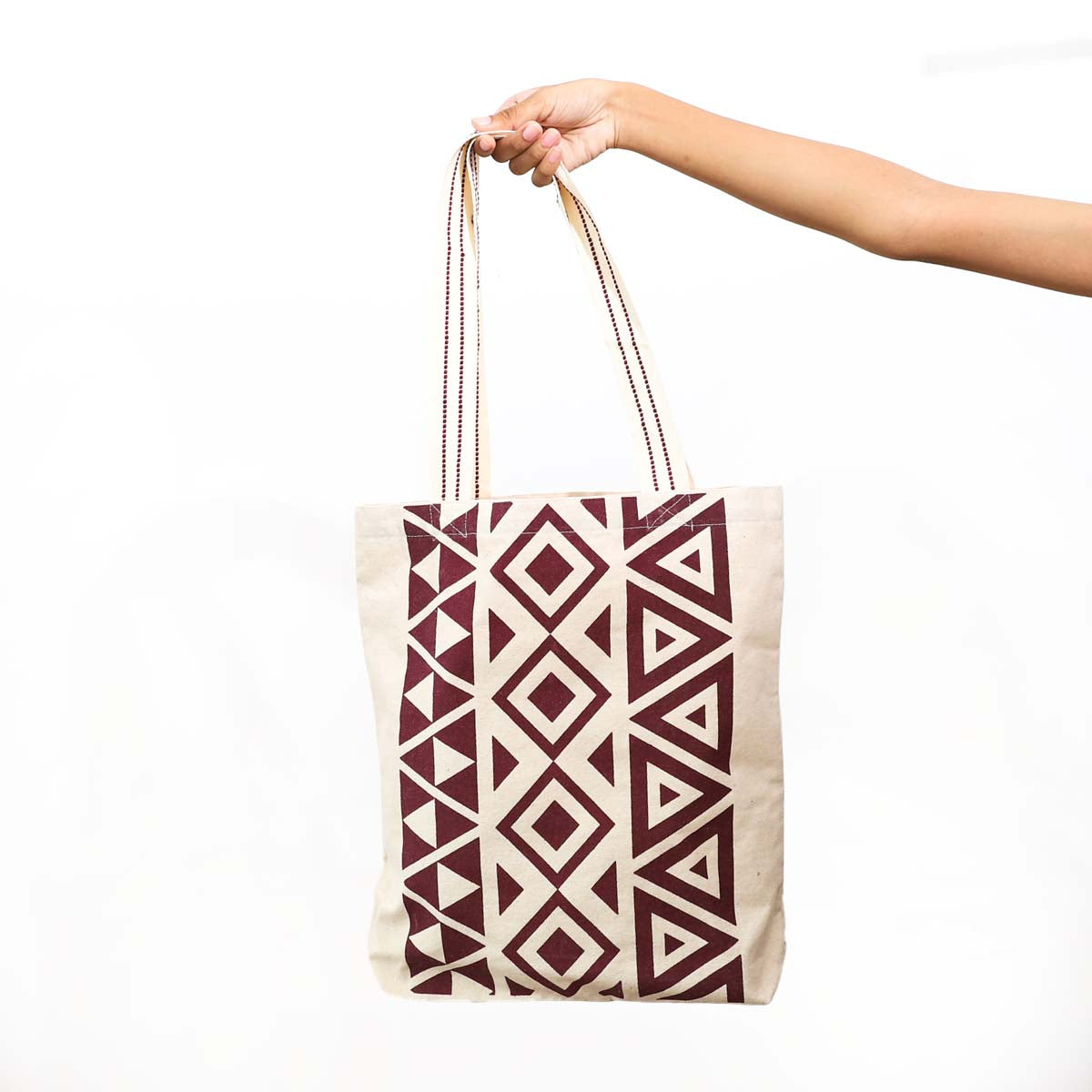 Carmine Aztec Tote Bag