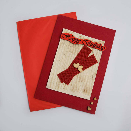 Hearty Happy Birthday Card