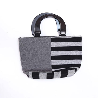 Grey Block Handbag
