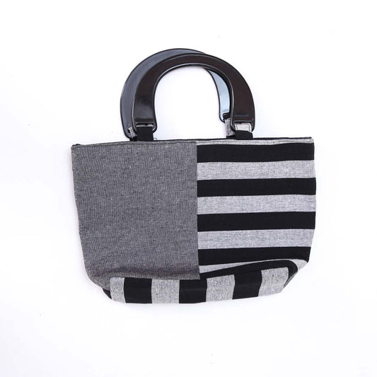 Grey Block Handbag