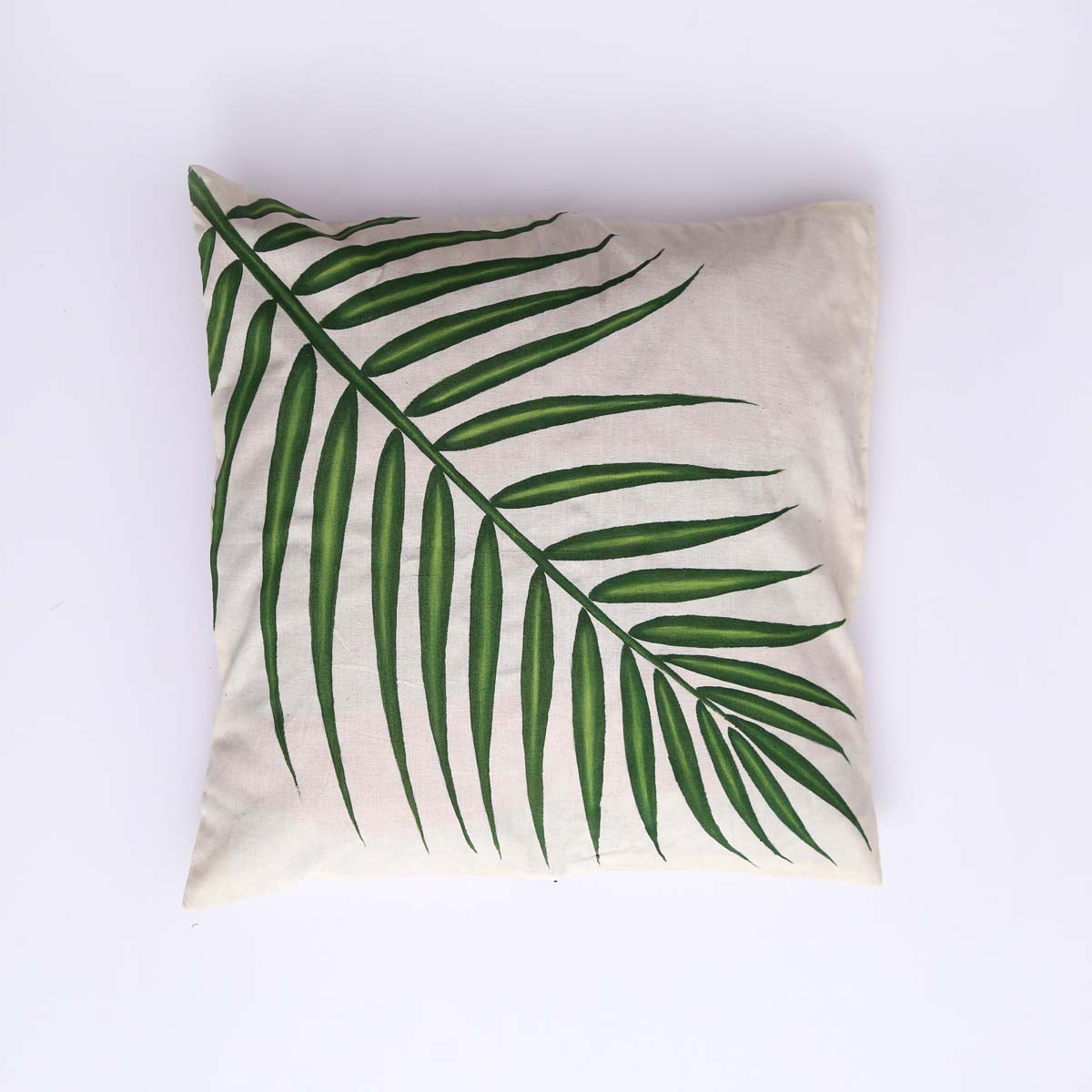 Palm Frond Cushion Cover