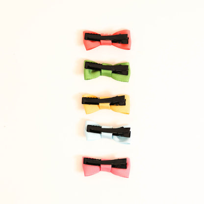 Poppy Pigtail Bows