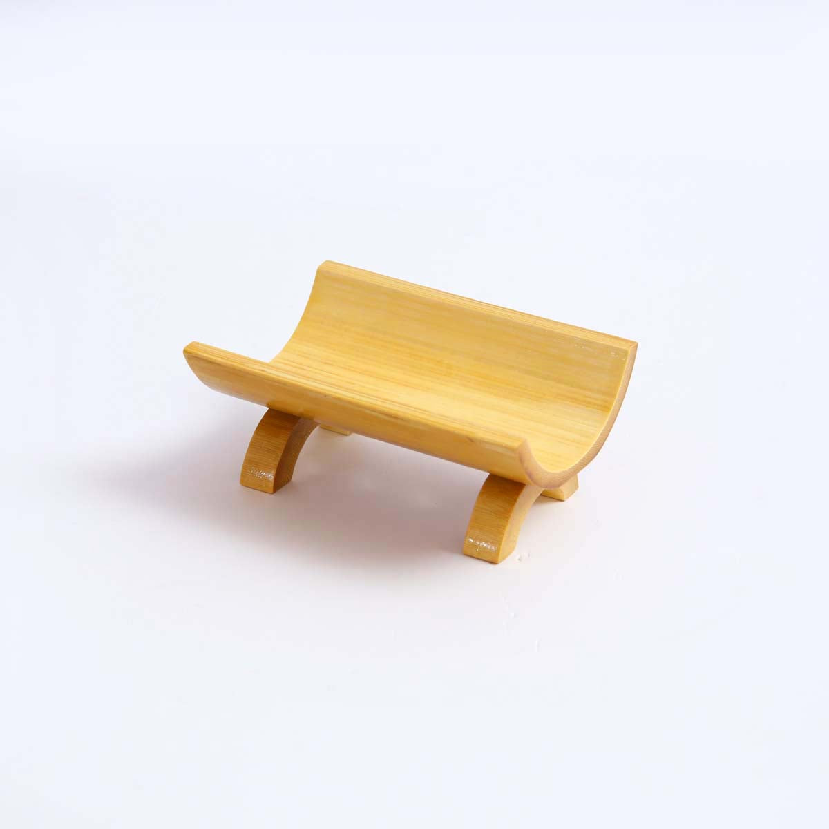 Flat Bamboo Soap Dish