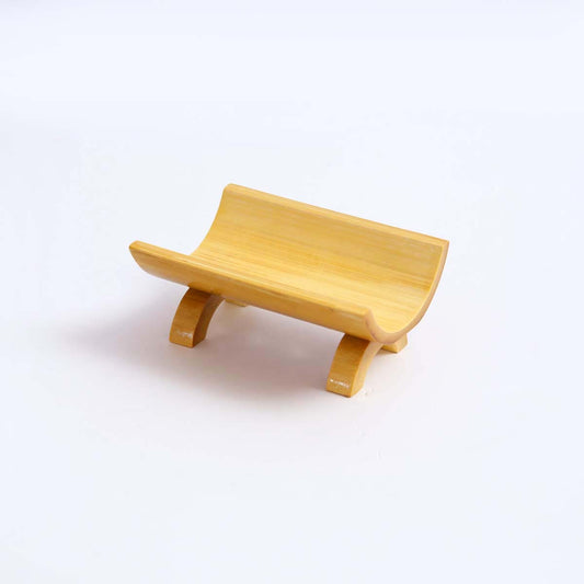 Flat Bamboo Soap Dish