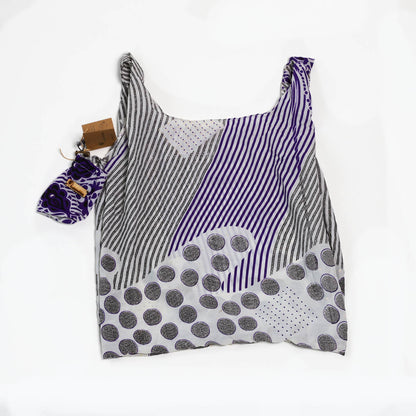 Lavendar Purple Saree Bag