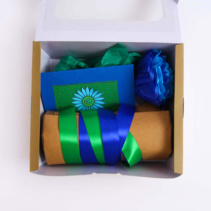 Turquoise Gift Wrap Set