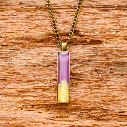 Tyrian Rectangle Necklace