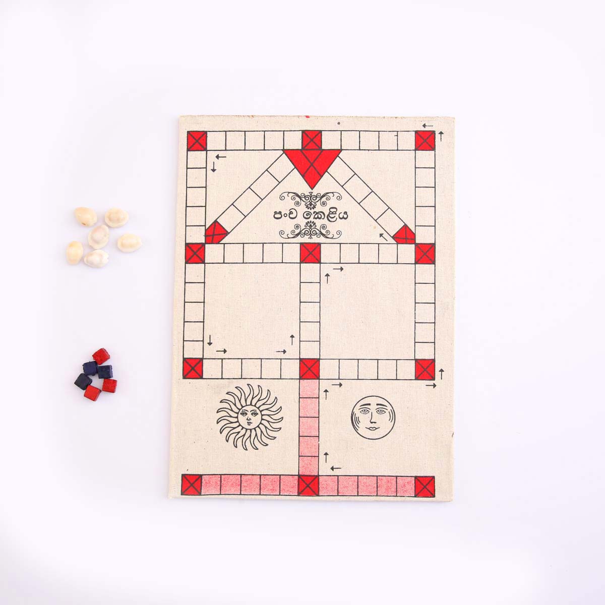 Avurudu Kreeda - Pancha Kelliya Board Game