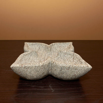 Four Point Stone Oil Lamp