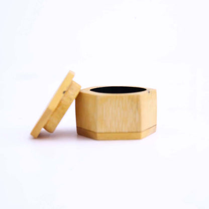 Bamboo Hexagonal Jewellery Box