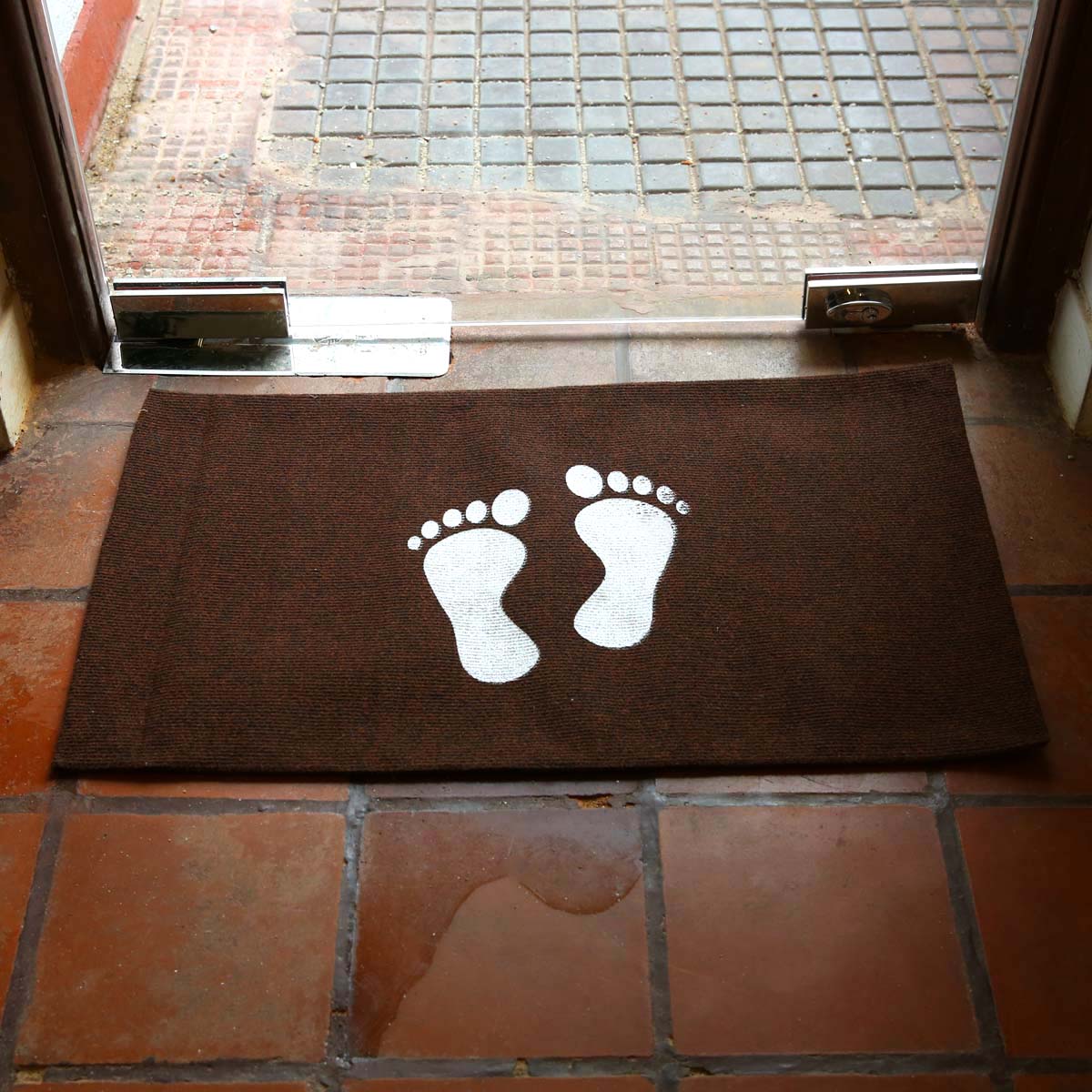 Brown Footsteps Carpet