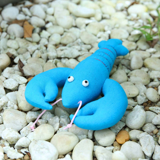 Blue Lobster Handloom Soft Toy