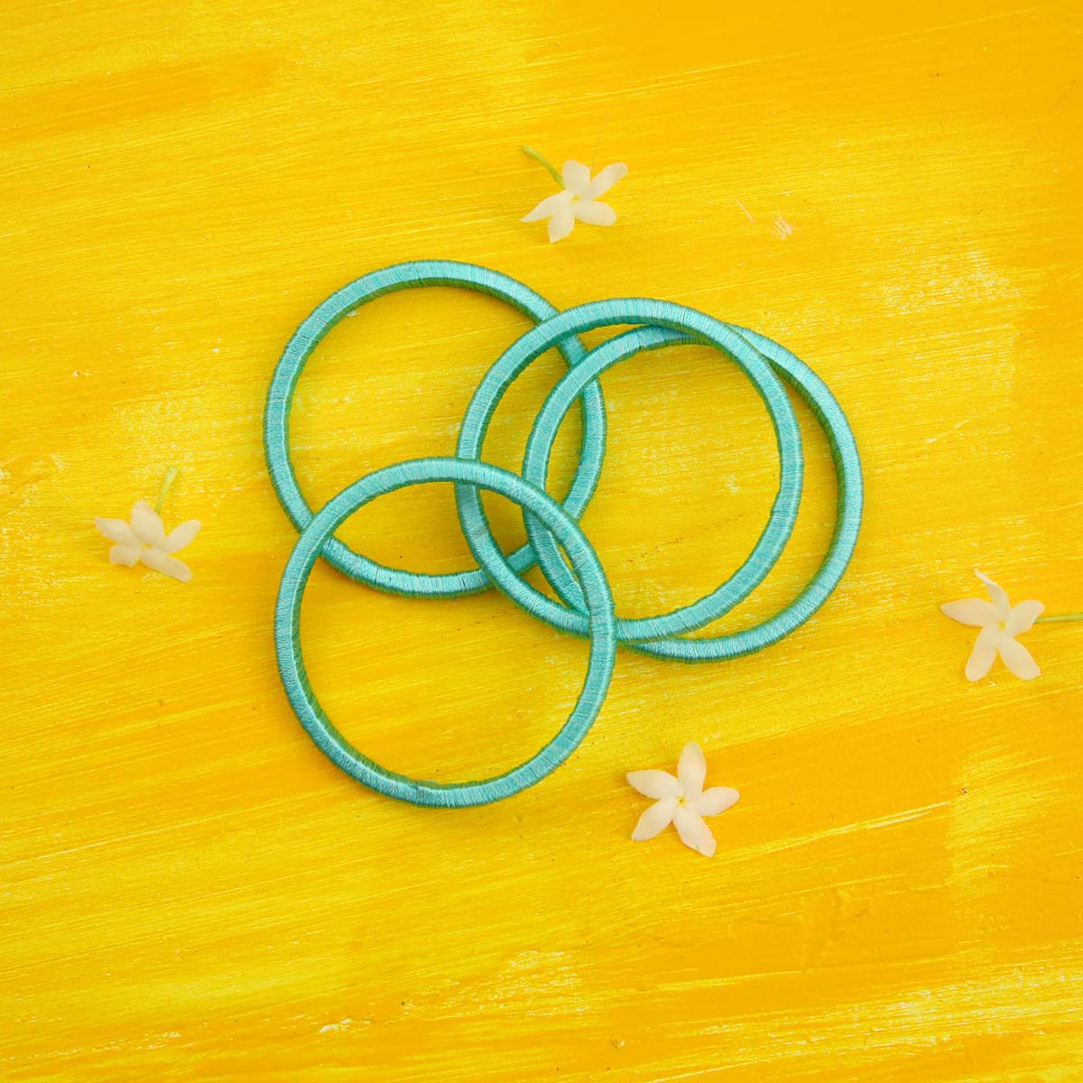 Cyan Jewellery Set