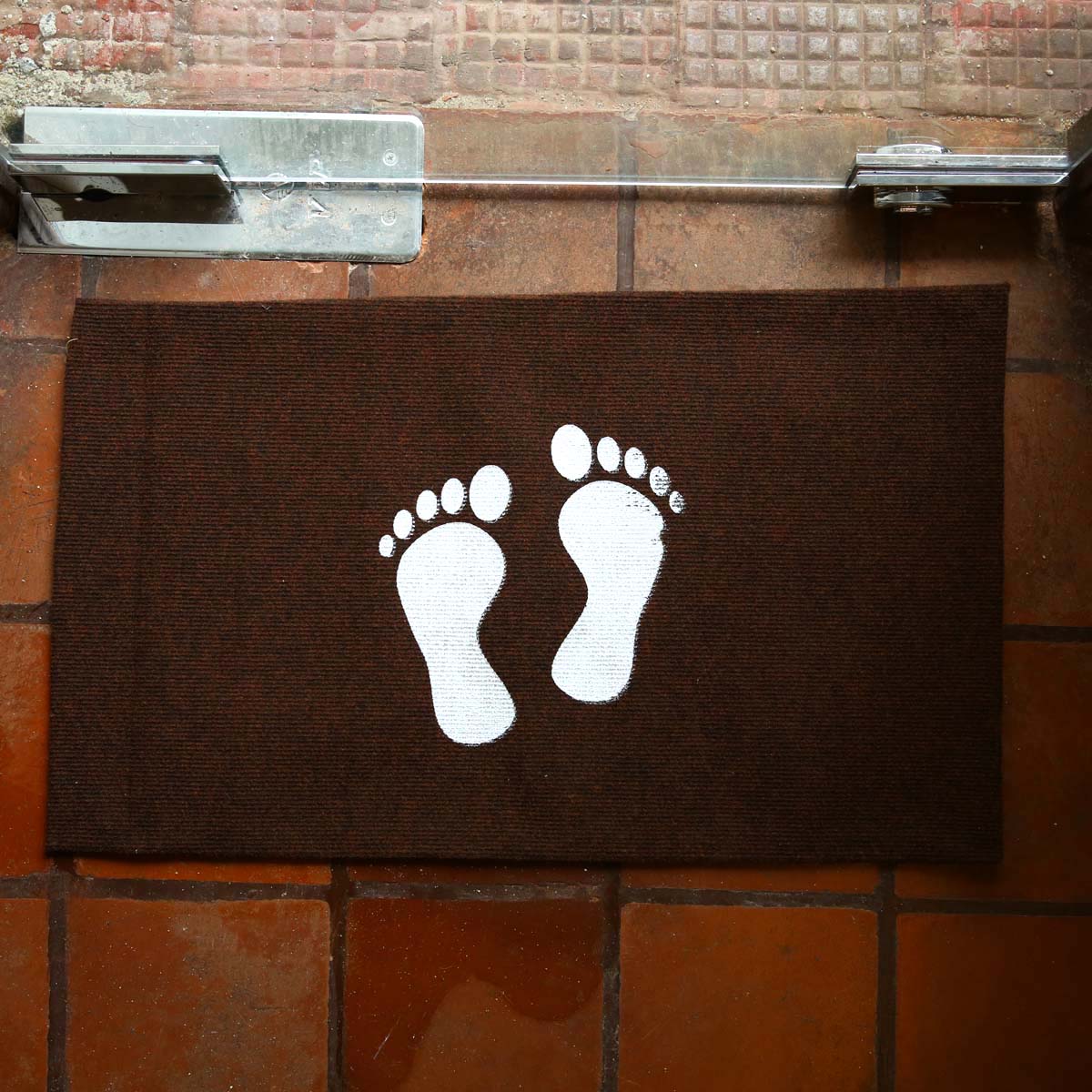 Brown Footsteps Carpet