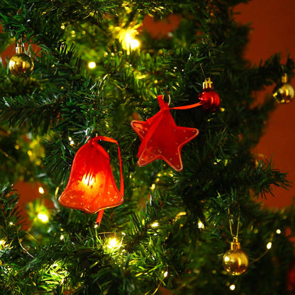 Red Star Tree Ornament
