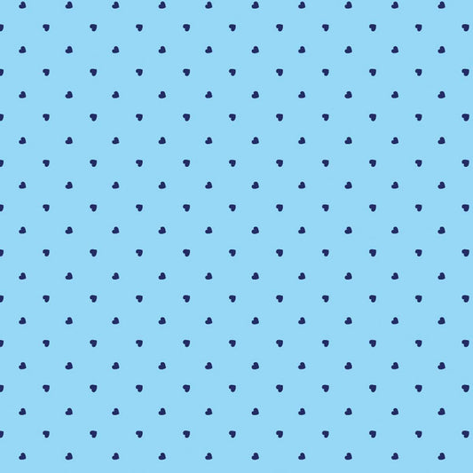 Azure Polka Wrapping Paper