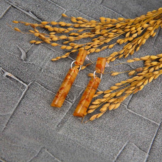 Gold Flower Earrings