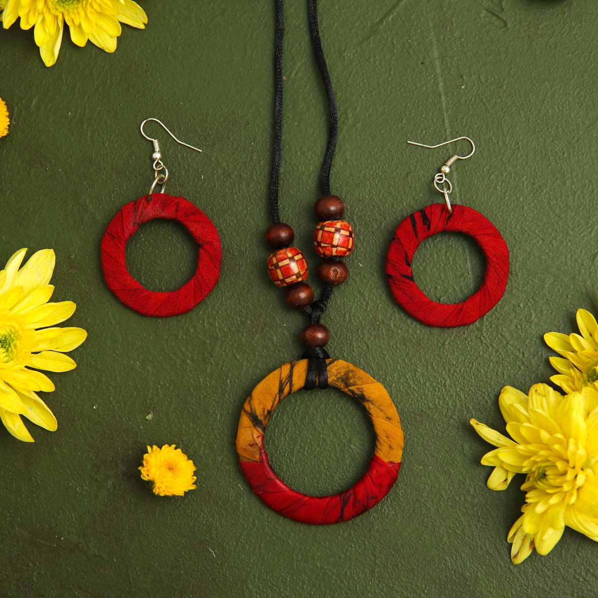 Jaffna Sunset Jewellery Set