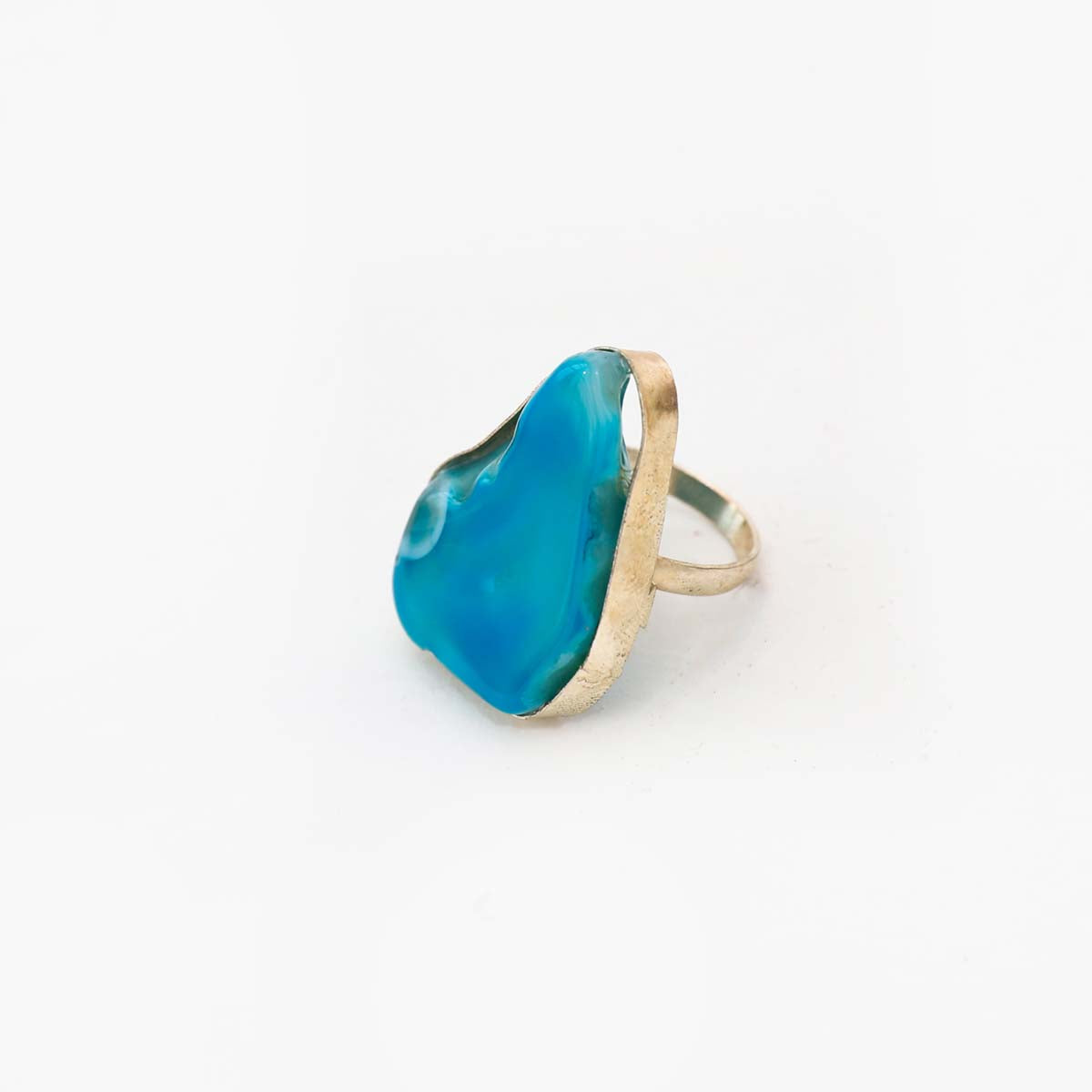 Azure Statement Ring