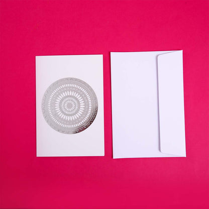 Silver Foil Lola Mandala Card Set