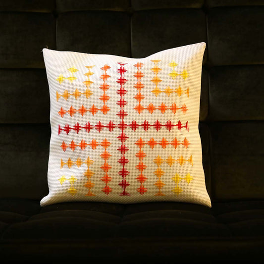 Cross Stitch Cushion Cover