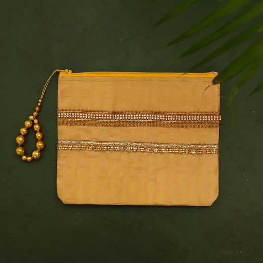 Gold Glam Pouch