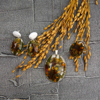 Foliage Jewellery Set