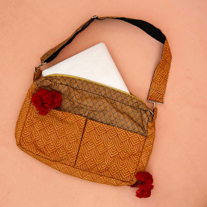 Tan Terra Nova Laptop Bag