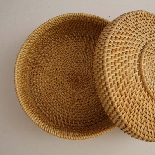 Gruha Sand Round Storage Box