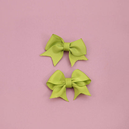 Poppy Pigtail Bows