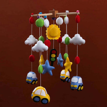 Toot Toot Felt Cot Mobile