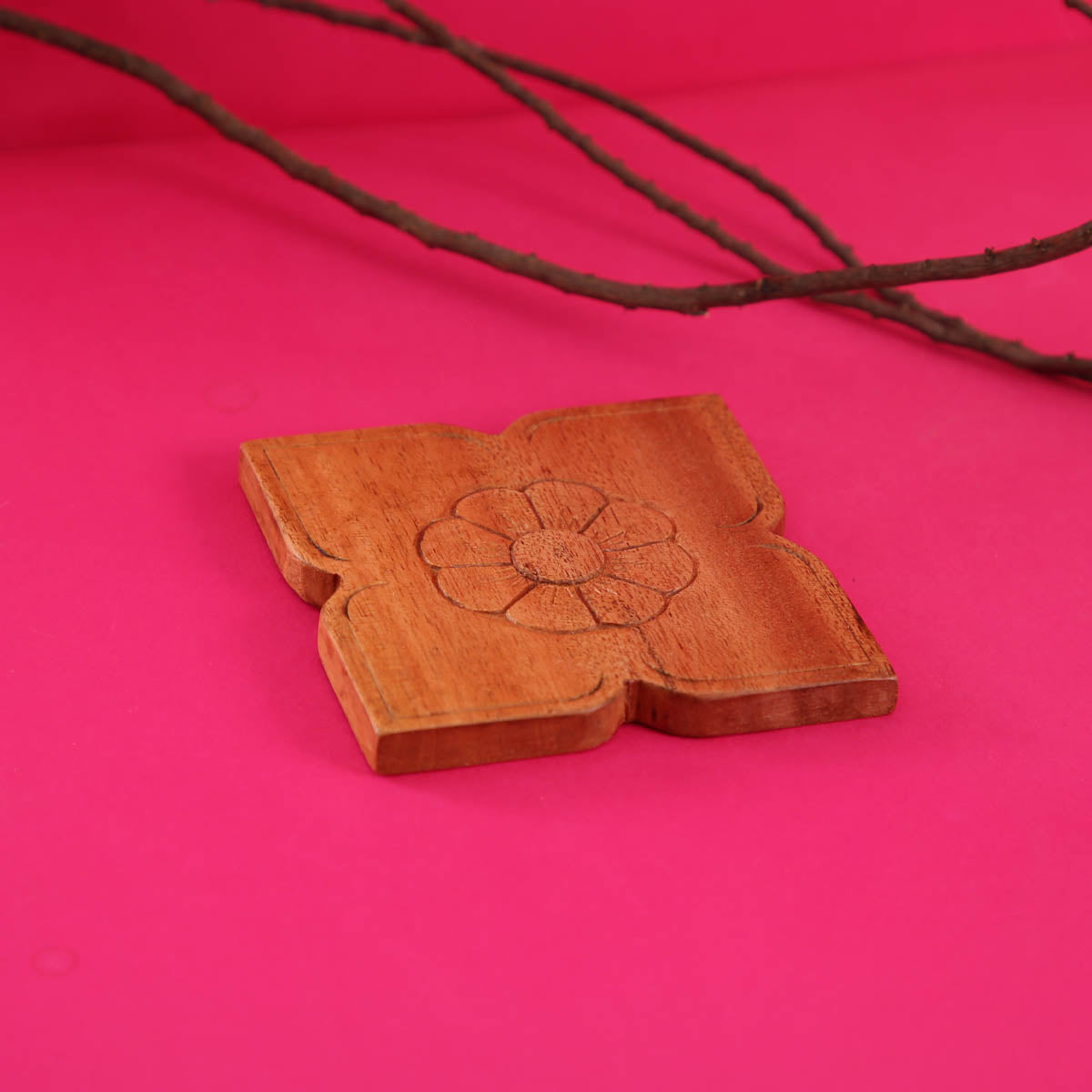 Vintage Floral Coaster Set