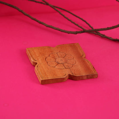 Vintage Floral Coaster Set