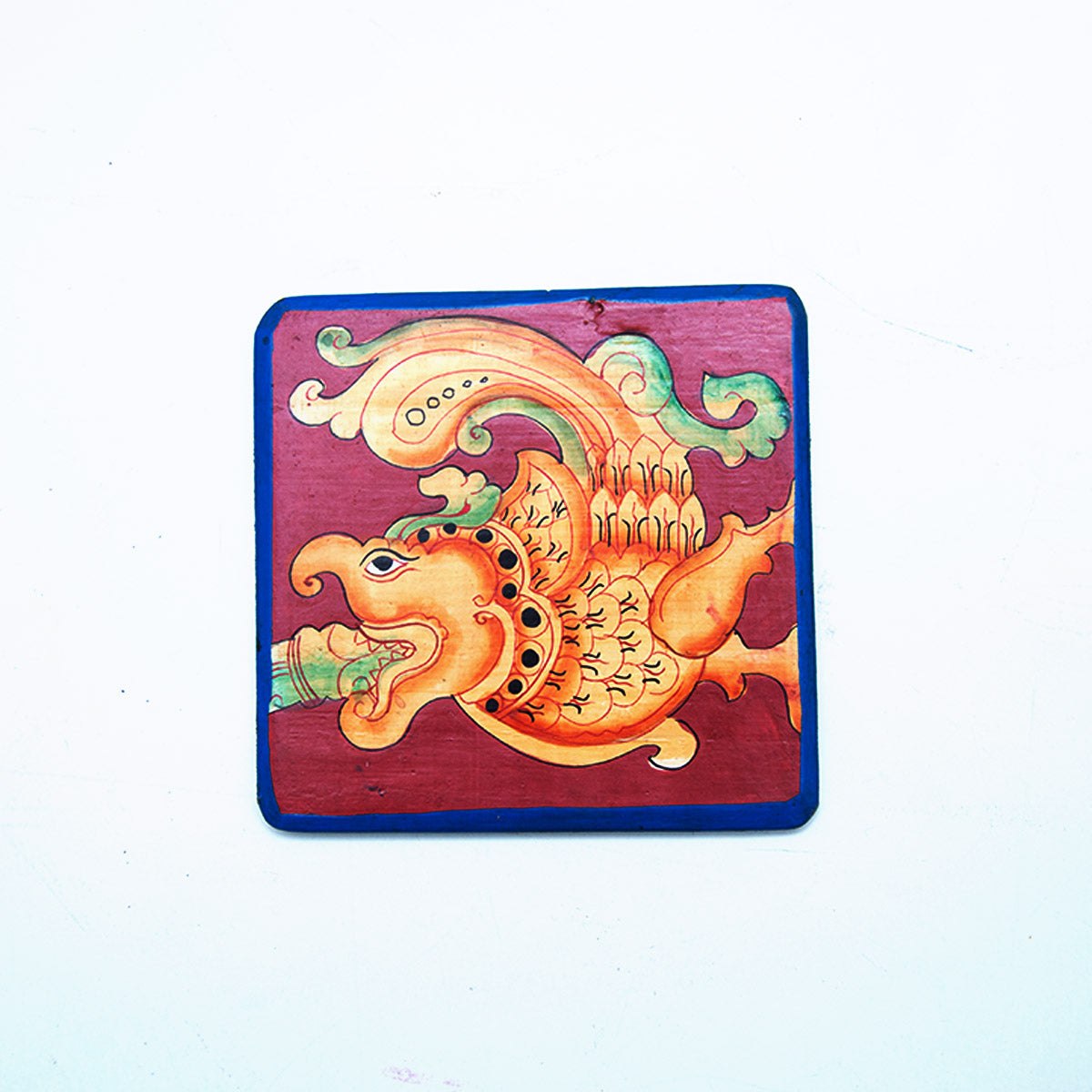 Lion Traditional Wooden Coaster