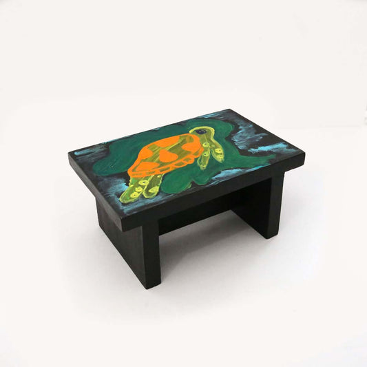 Turtle Wooden Stool