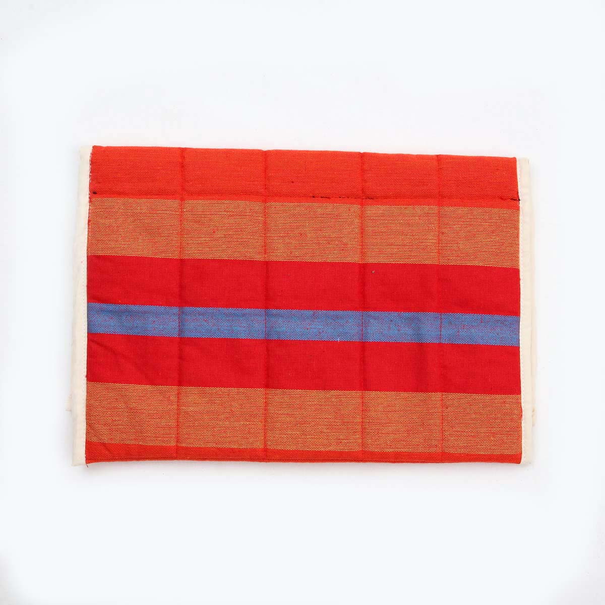 Red Handloom Laptop Sleeve