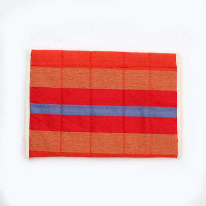 Red Handloom Laptop Sleeve