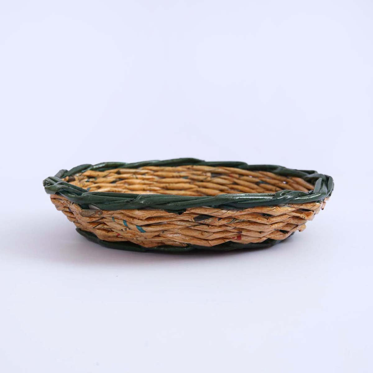 Green Paper Serving Tray