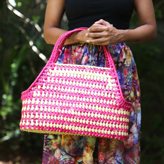 Candy Rows Palmyra Bag